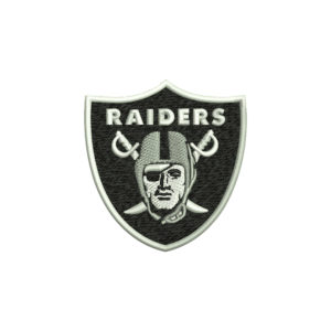Raiders 3d puff embroidery file