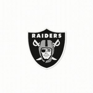 Raiders Embroidery File 4.5in