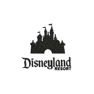 Disneyland Resort Logo - Embroidery file