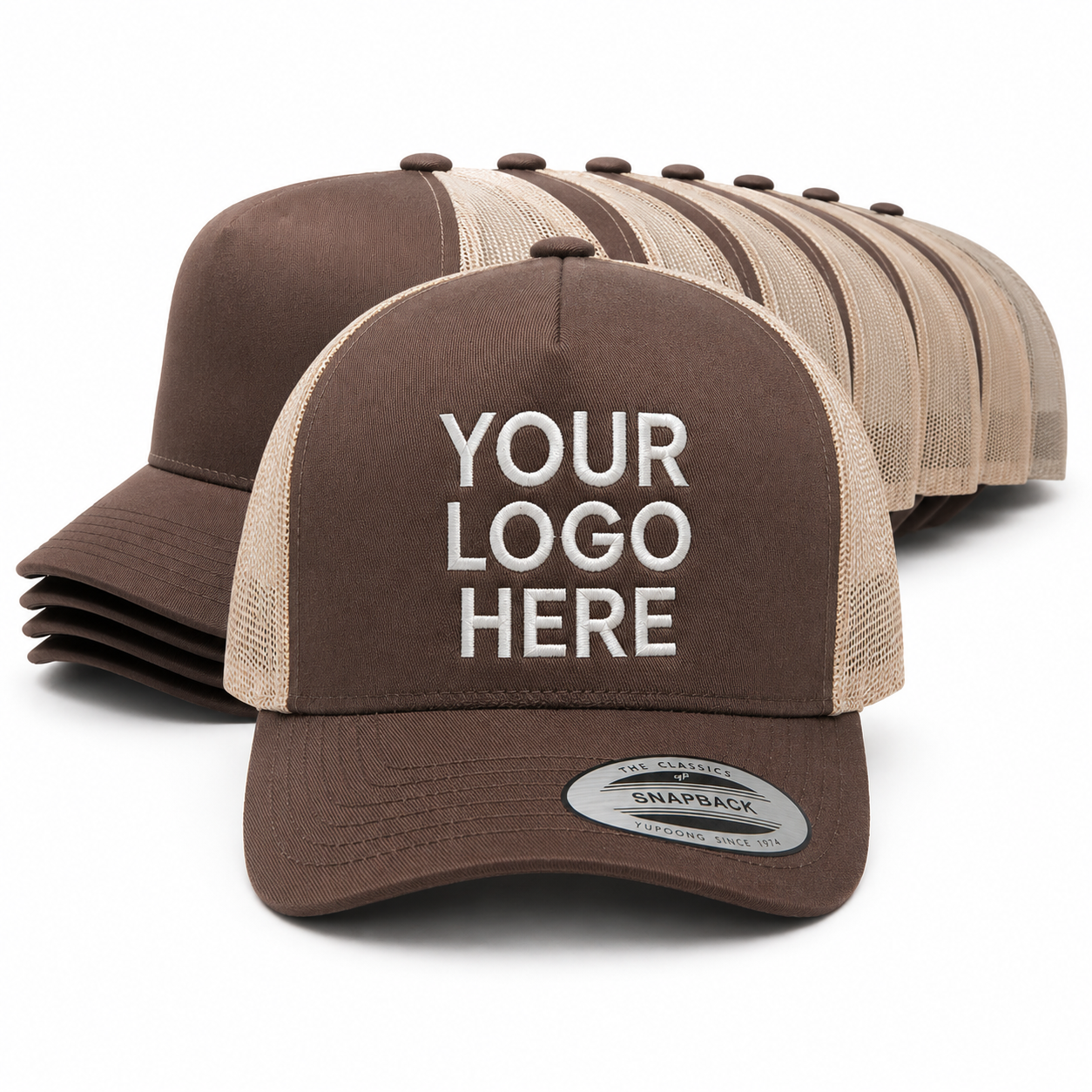 your logo here hat