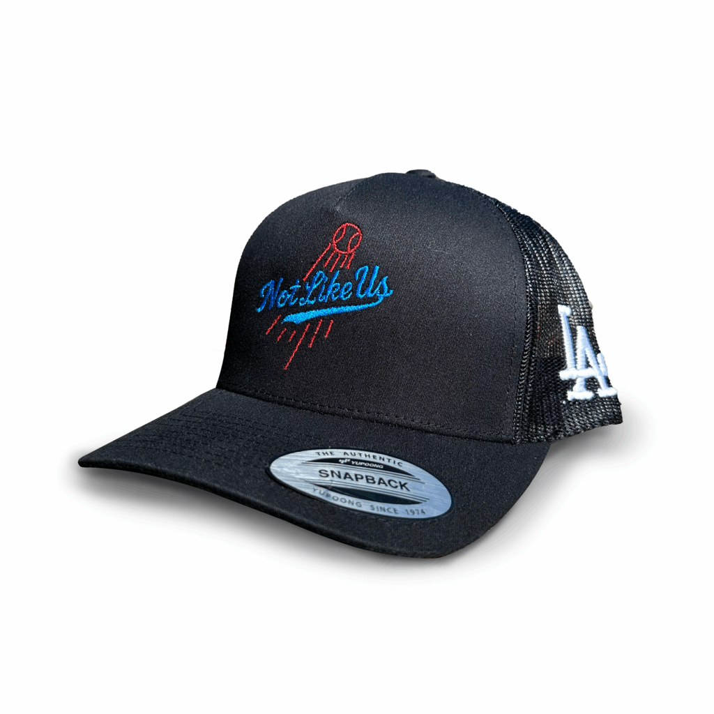 Not like us - LA Dodgers Retro trucker hat - Embroidery House 805